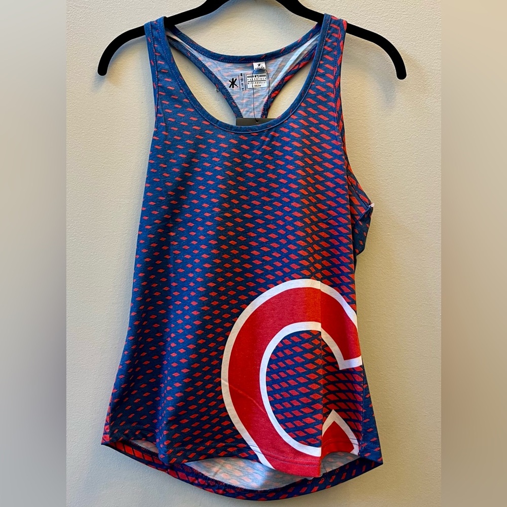 NWT Chicago Cubs MLB Women’s Klew Tank Top Shirt Baseball Wrigley Racerback